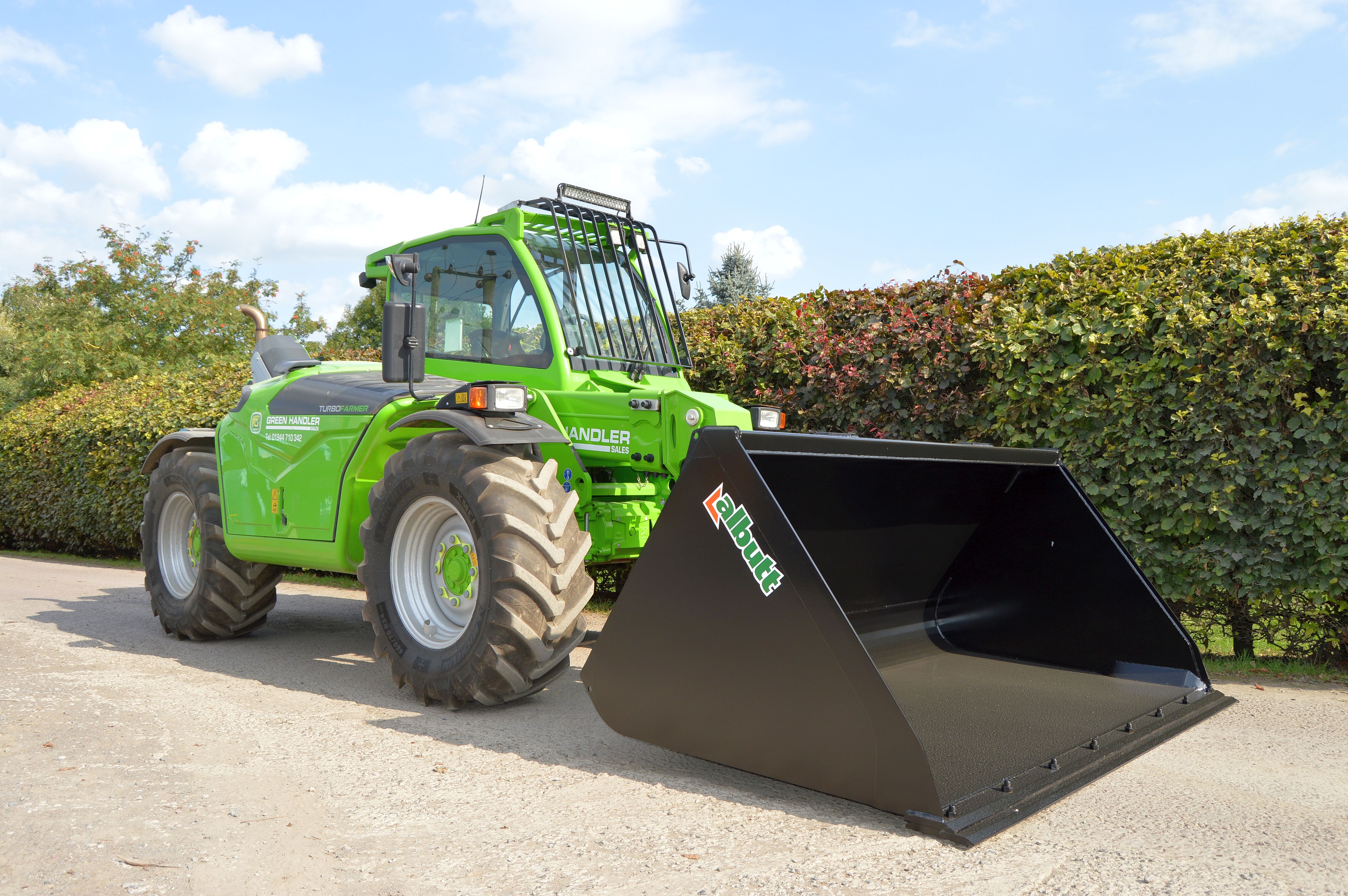 Grain Buckets Albutt attachments materials handling