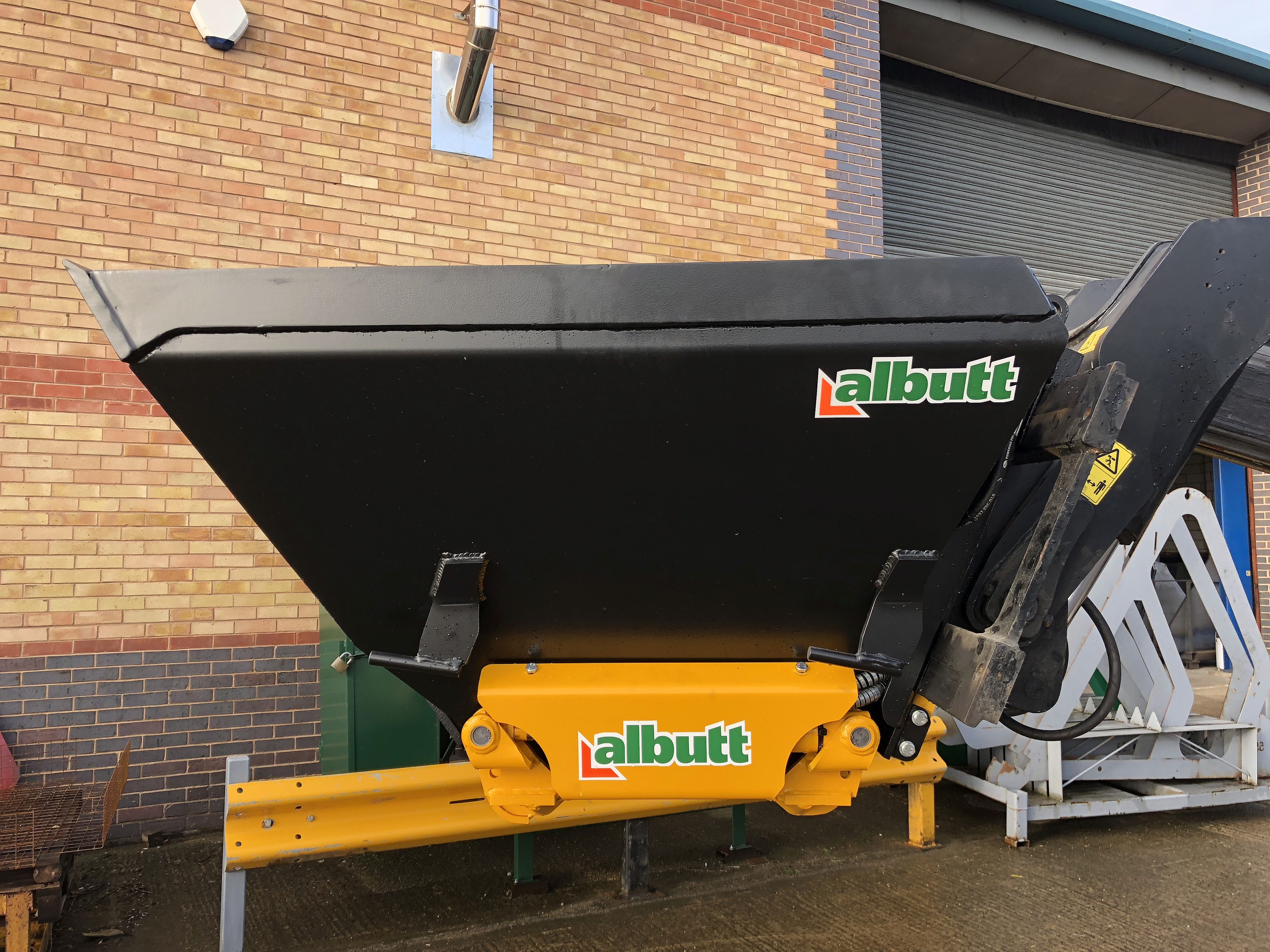 Bag Filling Buckets Albutt attachments materials handling