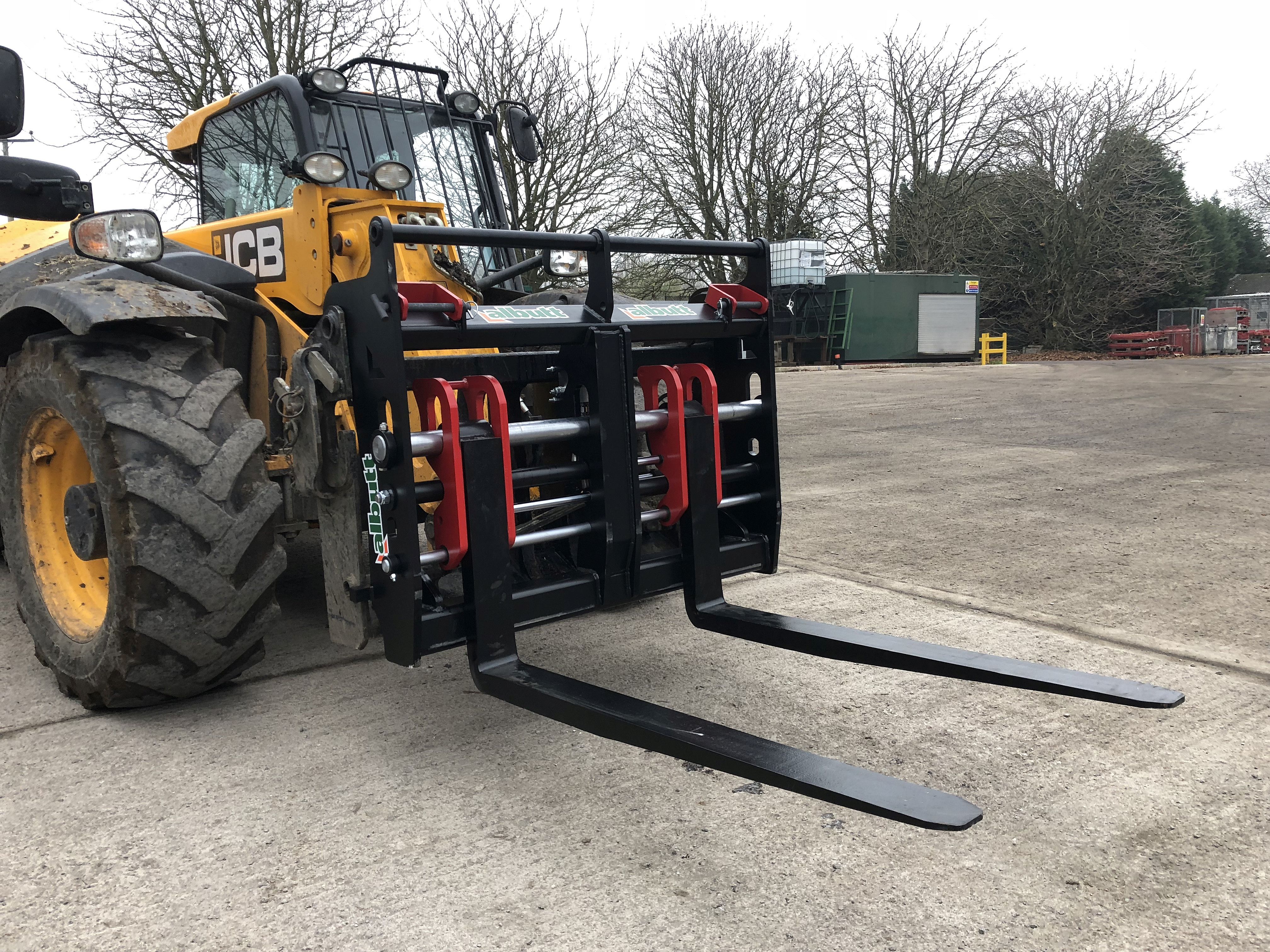 Pallet Fork Positioners Albutt attachments materials handling