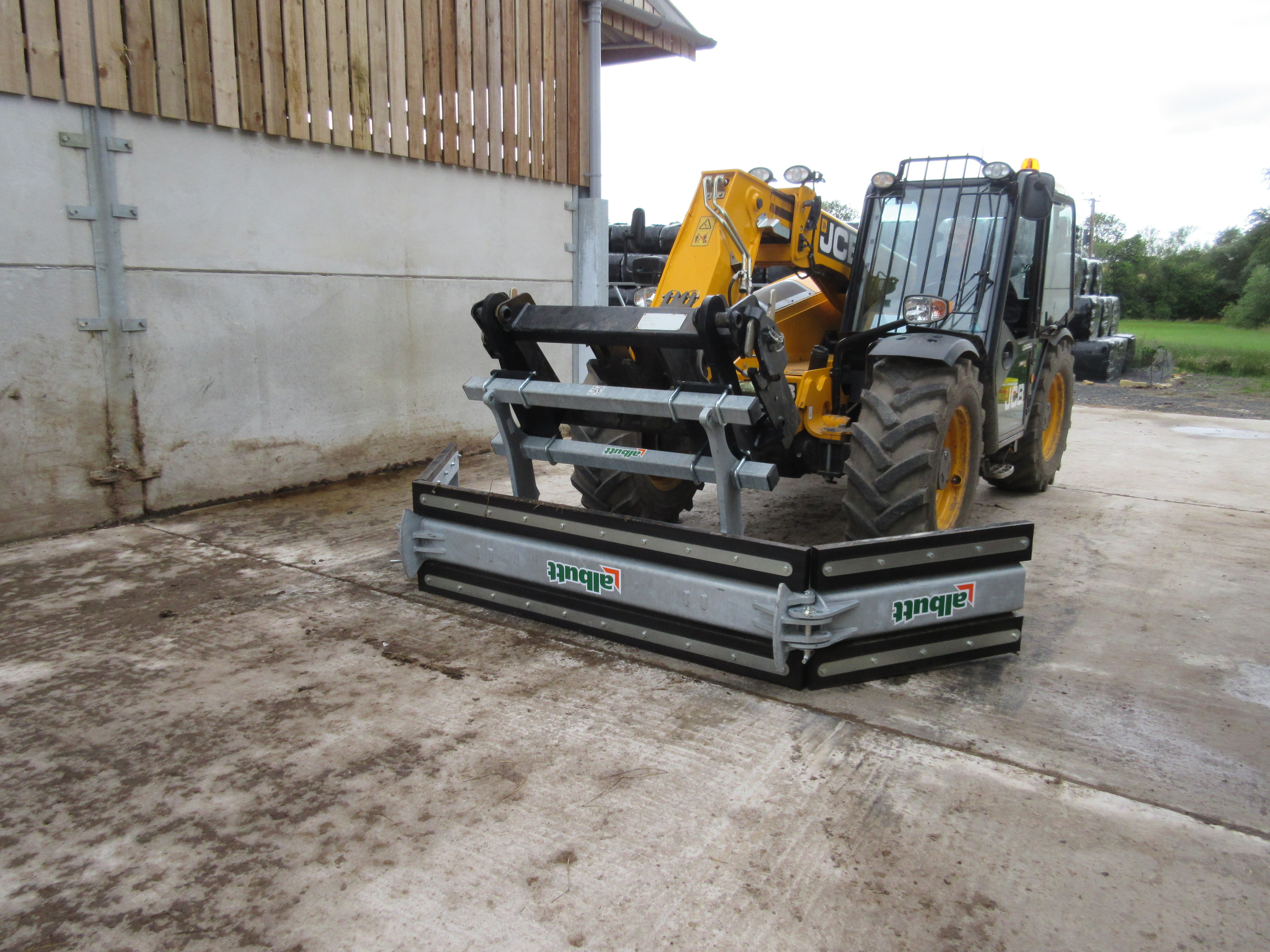 Yard Scrapers Albutt attachments materials handling
